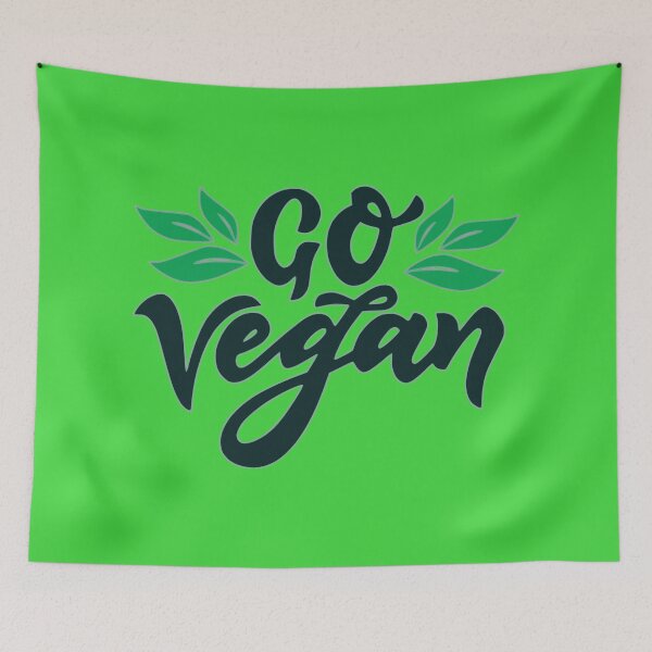 Item preview, Go Vegan - vegan essential designed and sold by quotifymemes.