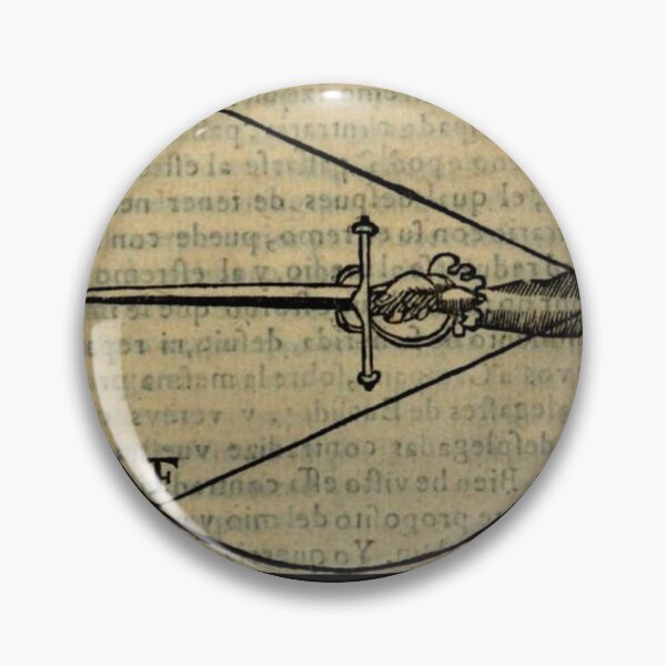Item preview, Destreza Carranza Rapier Plate- Historical European Martial Arts Spanish fencing  designed and sold by MemesOfHistory.