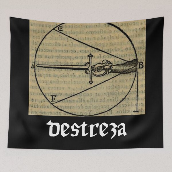 Item preview, Destreza Carranza Rapier Plate- Historical European Martial Arts Spanish fencing  designed and sold by MemesOfHistory.