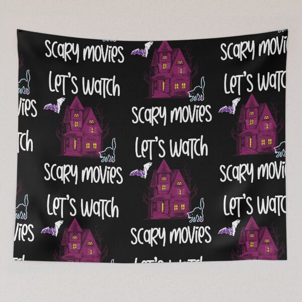 Item preview, Lets Watch Scary Movies, Horror Movie Obsessed designed and sold by SportyDogShop.