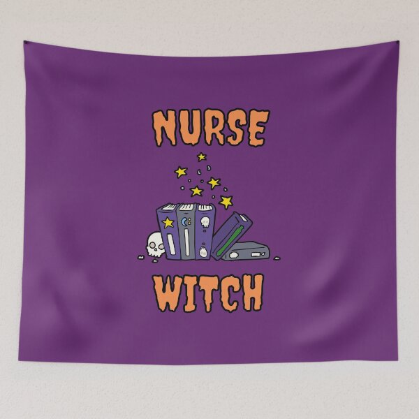 Item preview, I'm the Nurse Witch Magic Halloween designed and sold by HQ Prints.