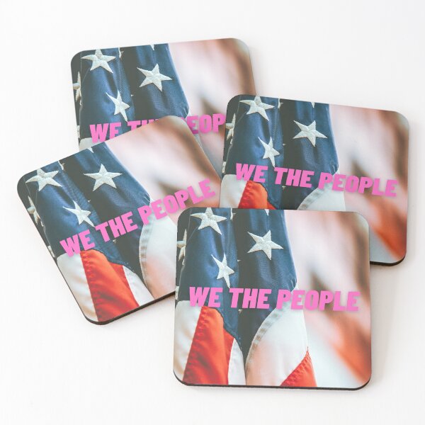 Item preview, United States Flag With "We The People" designed and sold by PHLDesign.