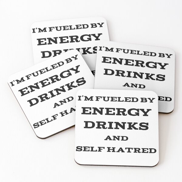 Item preview, Energy Drinks and Self Hatred designed and sold by outofcontextdesigns.
