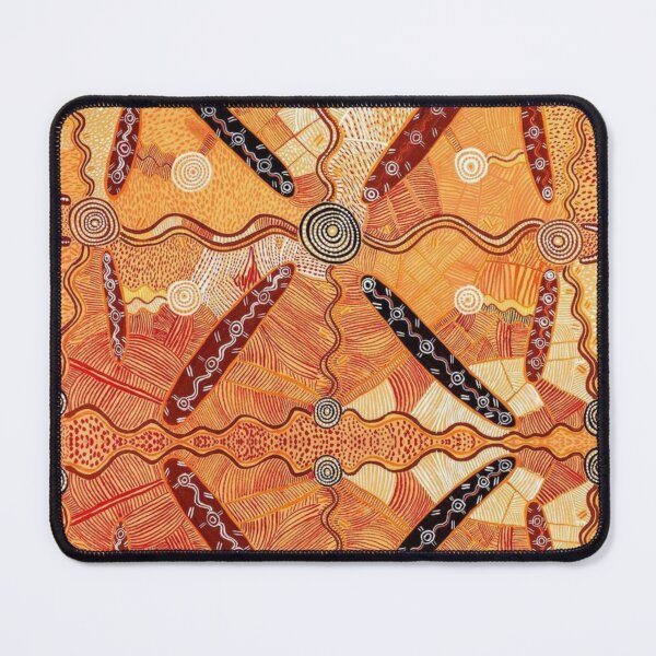 Item preview, Australian Aboriginal Art Autumn designed and sold by Plethora Design.