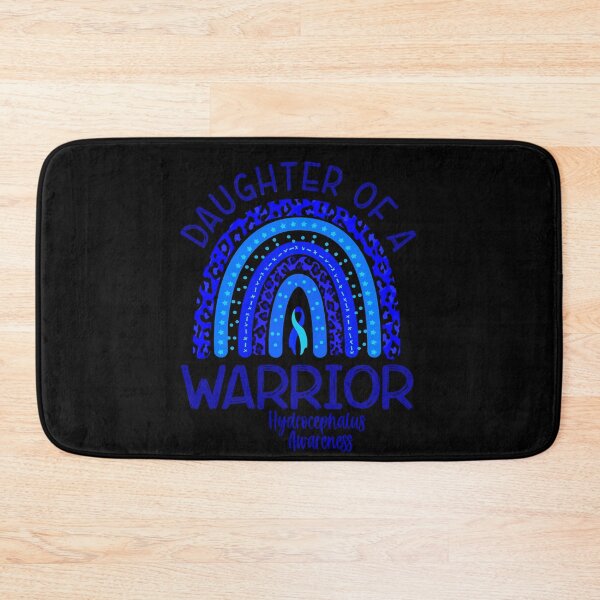 Item preview, Daughter of a warrior Hydrocephalus rainbow - hydrocephalus awareness  designed and sold by Designs Of all kinds.