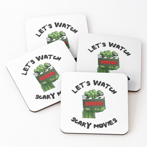 Item preview, Lets Watch Scary Movies, Horror Movie Obsessed designed and sold by SportyDogShop.