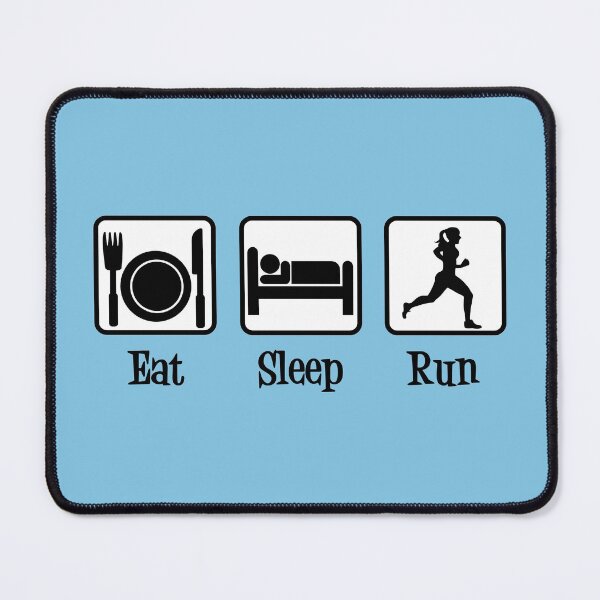 Item preview, Eat Sleep Run Funny Womens Running designed and sold by Epic Love Designs.