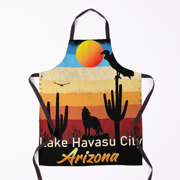 Item preview, Lake Havasu City Arizona AZ Sunset Coyote Vulture Cactus Desert Arizonan designed and sold by Cuatrocaminos.