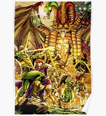 Dragon Attack Poster