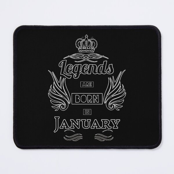 Item preview, Legends are born in January designed and sold by Ciprianos.