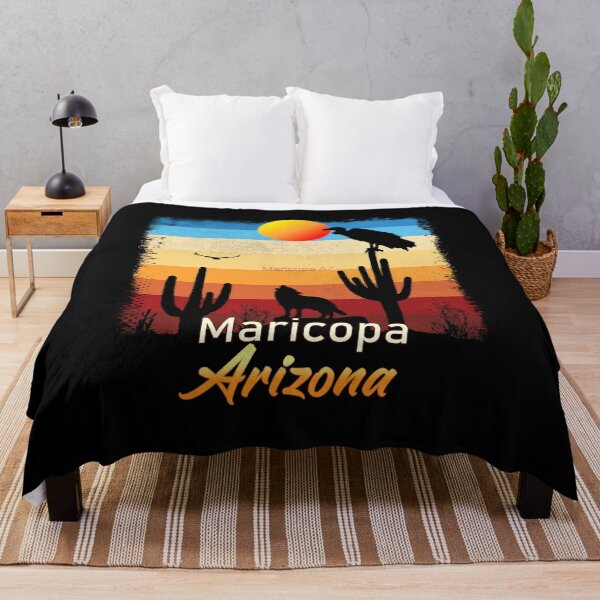 Item preview, Maricopa Arizona AZ Sunset Coyote  Vulture Cactus Desert Arizonan designed and sold by Cuatrocaminos.