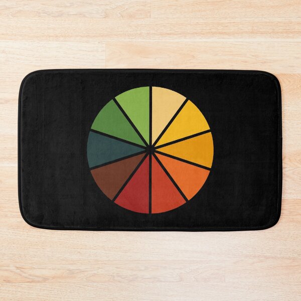 Item preview, Autumn leaves color wheel designed and sold by PoeticGear.