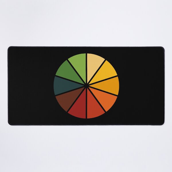 Item preview, Autumn leaves color wheel designed and sold by PoeticGear.