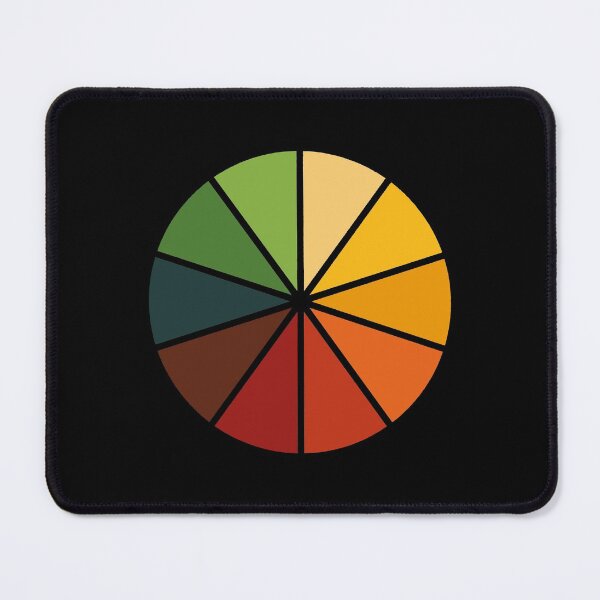 Item preview, Autumn leaves color wheel designed and sold by PoeticGear.