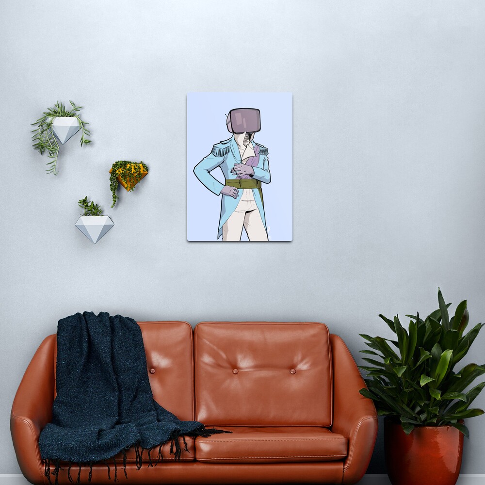 Saga Comic: Prince Robot Metal Print