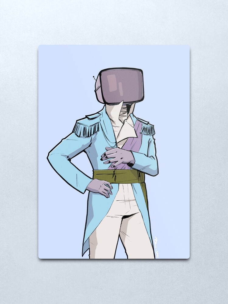 Alternate view of Saga Comic: Prince Robot Metal Print