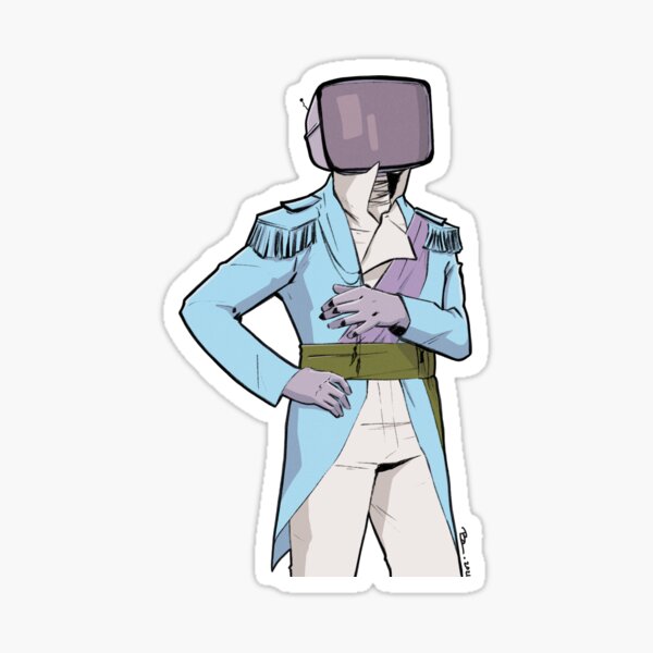 Saga Comic: Prince Robot Sticker