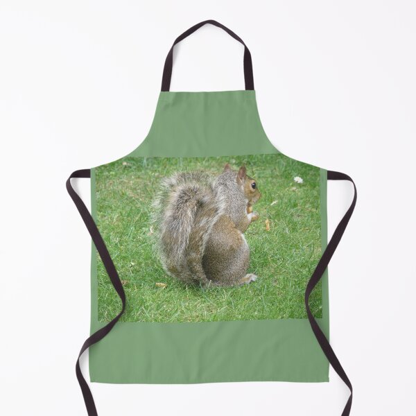 Item preview, Hungry Grey Squirrel Shows its Tail Photograph designed and sold by naturegallery.