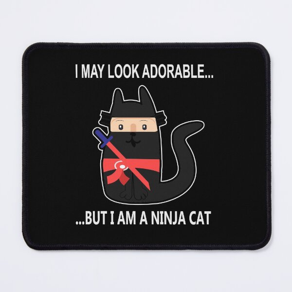 Item preview, Ninja Cat! designed and sold by Hartshire Artisans.