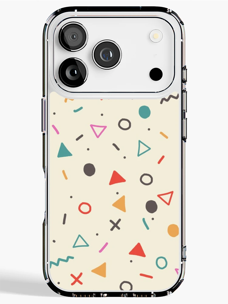Thumbnail 1 of 5, iPhone Case, Retro Geometric designed and sold by MWGraphics.