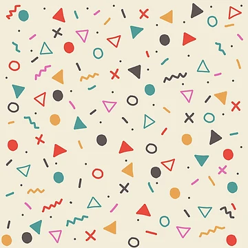 Artwork thumbnail, Retro Geometric by MWGraphics