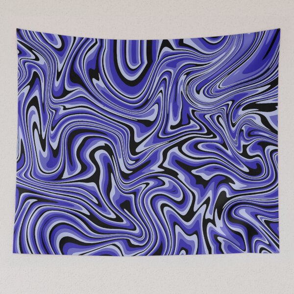 Item preview, Electric blue waves  designed and sold by rheabhargava.