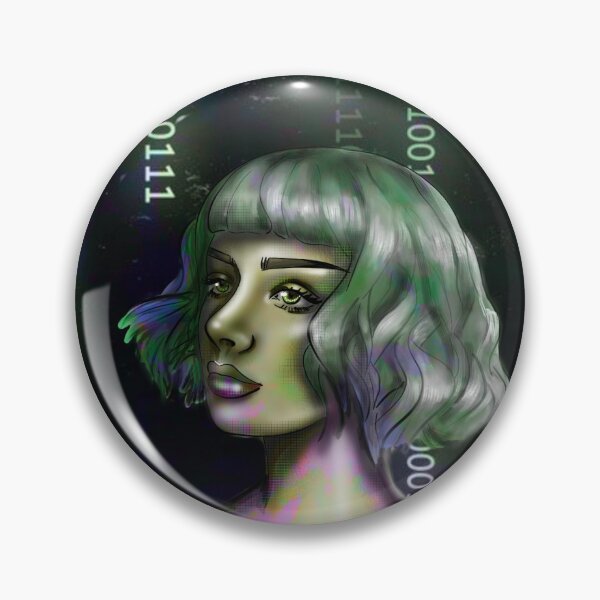 Artikelvorschau, Cyberspace Girl Portrait entworfen und verkauft von titorella.