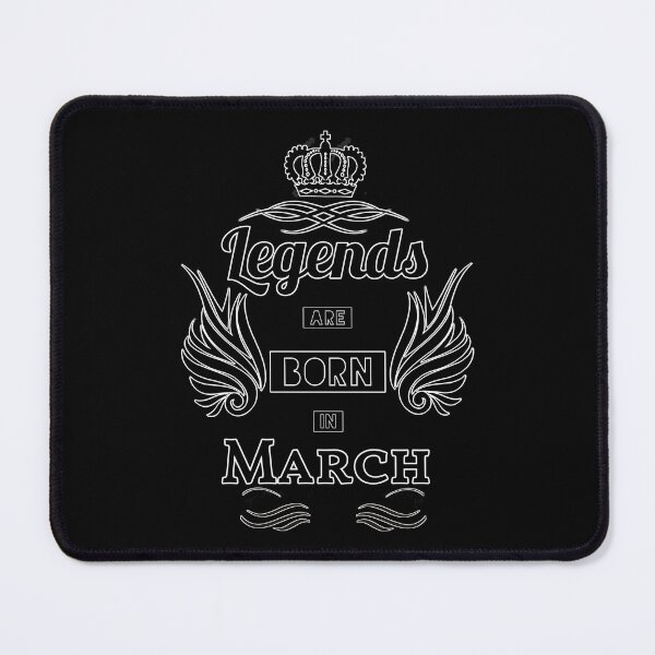 Item preview, Legends are born in March designed and sold by Ciprianos.