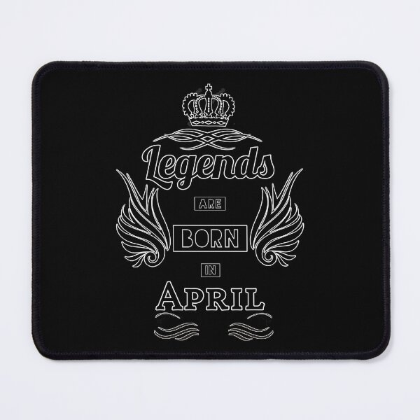 Item preview, Legends are born in April designed and sold by Ciprianos.