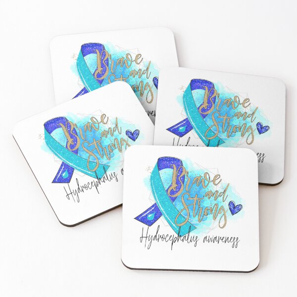Item preview, Brave and strong Hydrocephalus Awareness - hydrocephalus awareness  designed and sold by Designs Of all kinds.