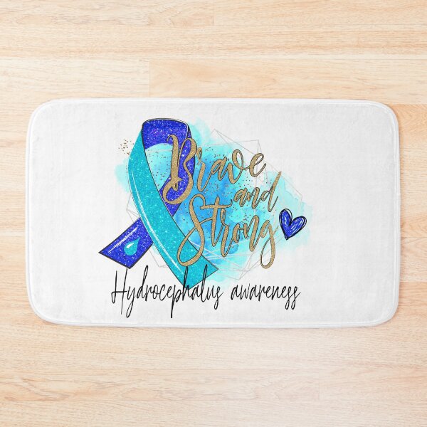 Item preview, Brave and strong Hydrocephalus Awareness - hydrocephalus awareness  designed and sold by Designs Of all kinds.