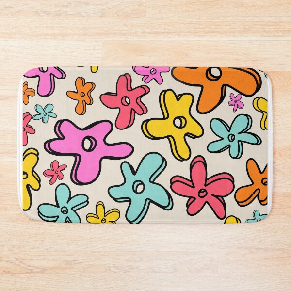 Item preview, Retro Flowers designed and sold by MWGraphics.