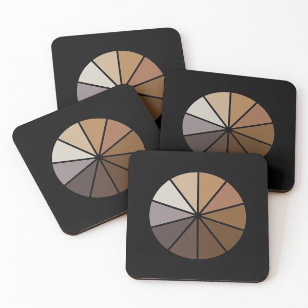 Item preview, Coffee color wheel designed and sold by PoeticGear.