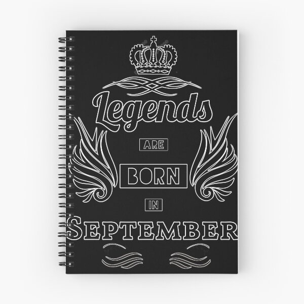 Item preview, Legends are born in September designed and sold by Ciprianos.