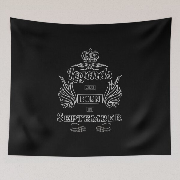 Item preview, Legends are born in September designed and sold by Ciprianos.