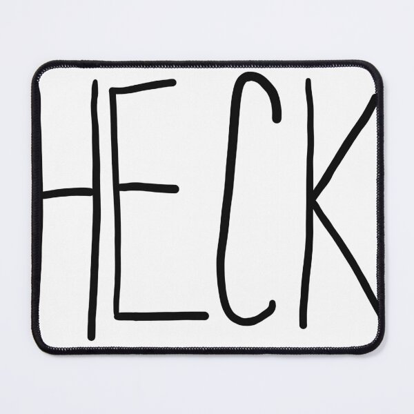 Item preview, Heck (Handwritten) designed and sold by ourladyofcoffee.