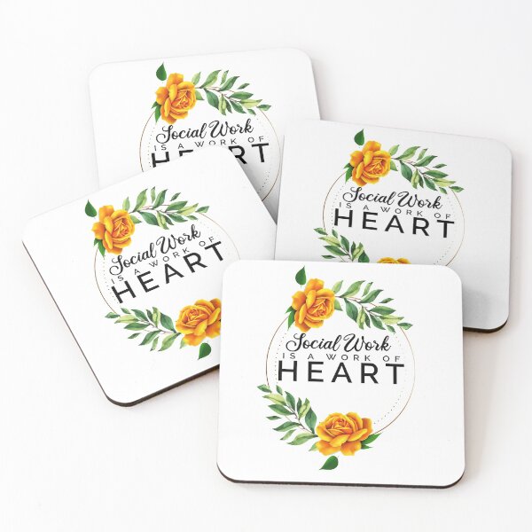 Item preview, Social Work is A Work Of The Heart ~ Rose Floral designed and sold by TeesYouWant.