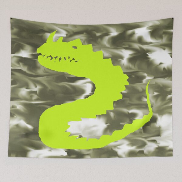 Item preview, Nice Simple Digital Dragon Shapes Art D300 designed and sold by SelfUpgrade.