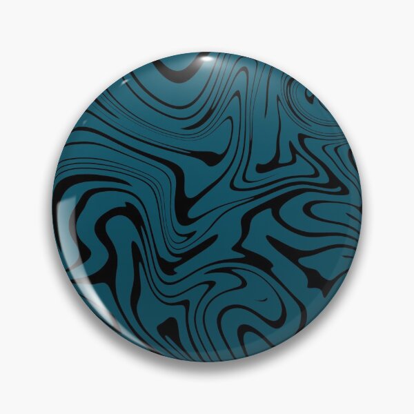 Item preview, Turquoise Green retro swirls designed and sold by rheabhargava.
