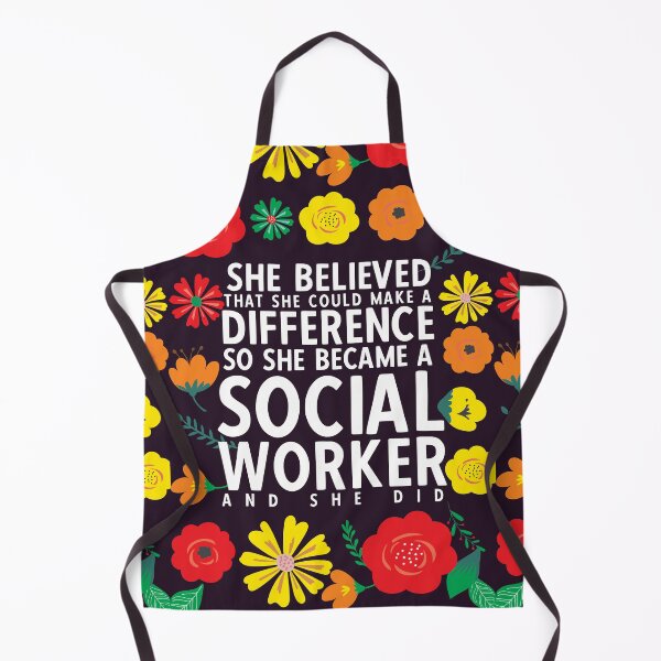 Item preview, She Believed She Could And So She Became A Social Worker And She Did designed and sold by TeesYouWant.