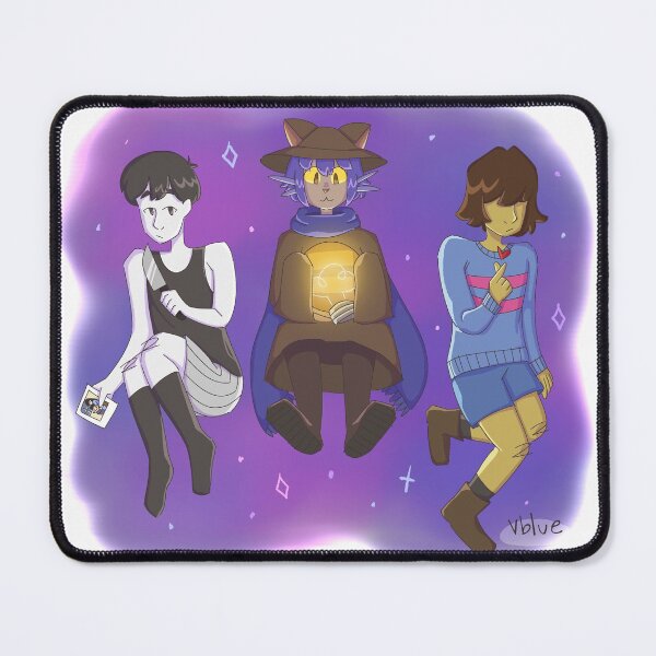 Item preview, Omori, Niko, and Frisk designed and sold by vblue-art.
