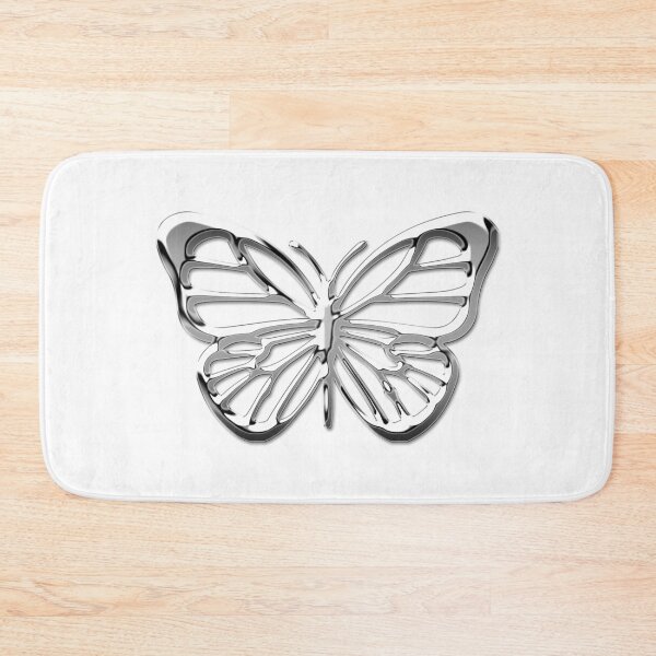 Item preview, Chrome Metallic Butterfly  designed and sold by PrettyPage.