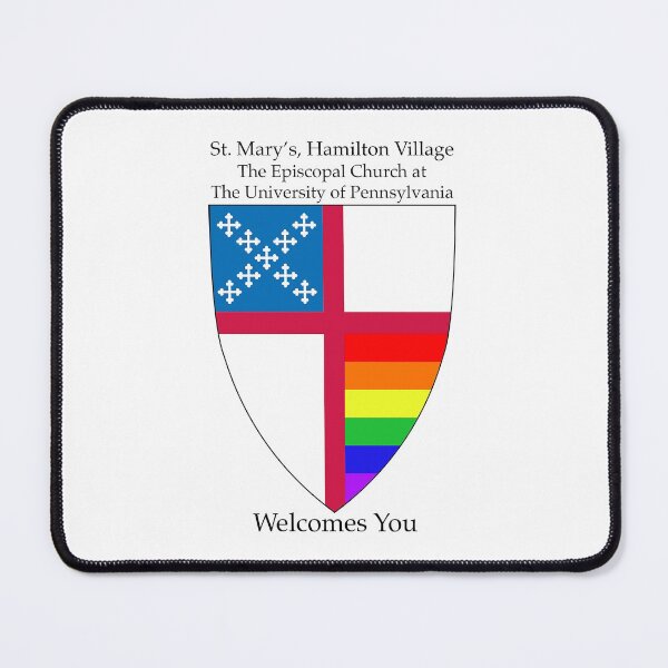 Item preview, St. Mary's, Hamilton Village - The Episcopal Church at The University of Pennsylvania Shield 2 Pride designed and sold by litmusician.