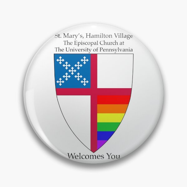 Aperçu de l'œuvre St. Mary's, Hamilton Village - Église épiscopale de l'université de Pennsylvanie, Shield 2 Pride créée et vendue par litmusician.
