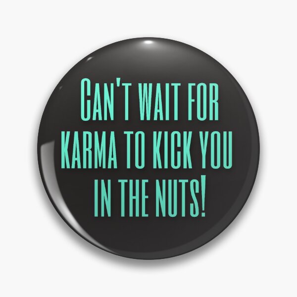 Aperçu de l'œuvre Karma t'aura créée et vendue par quotefactory.