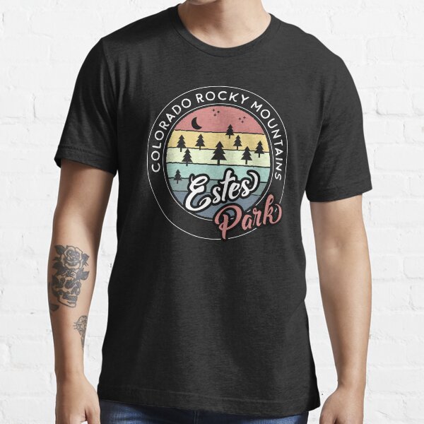 "Estes Park Colorado Rocky Mountains" Tshirt for Sale by jutulen Redbubble estes tshirts