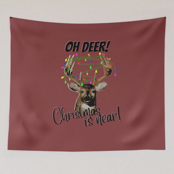 Item preview, OH DEER Hunting and Christmas Design for Deer Hunters and Christmas Lovers!  designed and sold by LifeCrush.