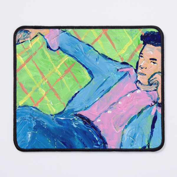 Item preview, "He Tried To Look Casual" Reclining Man designed and sold by Gelarie Johnson.