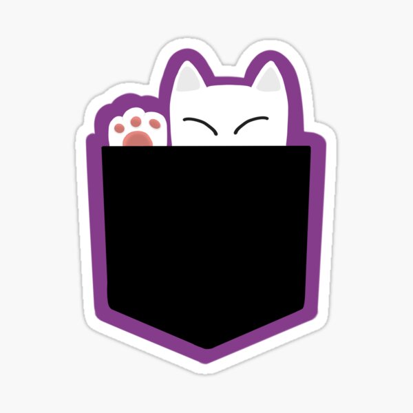 Pocket Kitty Sticker