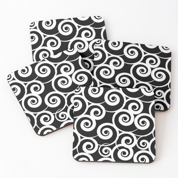 Item preview, White Swirls  designed and sold by MC Art Studio.
